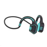 EVOLVEO BoneSwim MP3 16GB drahtloser Kopfhörer, Wangenknochen, blau