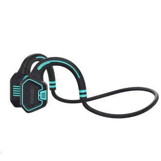 EVOLVEO BoneSwim MP3 16GB drahtloser Kopfhörer, Wangenknochen, blau - Unverpackt EVOLVEO BoneSwim MP3 16GB drahtloser Kopfhörer, Wangenknochen, blau - Unverpackt