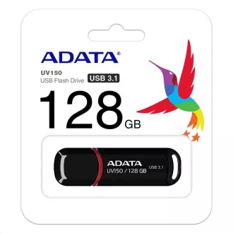 ADATA Flash Drive 256GB UV150, USB 3.1 Dash Drive (R:90/W:20 MB/s) schwarz
