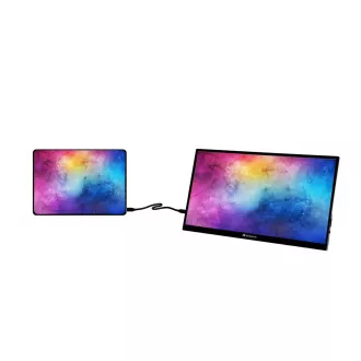 Verbatim PMT-15 Tragbarer Touchscreen-Monitor 15,6" Full HD 1080p Metallgehäuse Verbatim PMT-15 Tragbarer Touchscreen-Monitor 15,6" Full HD 1080p Metallgehäuse