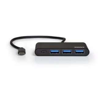 PORT USB-C HUB, 3x USB 3.0 1x USB-C, schwarz PORT USB-C HUB, 3x USB 3.0 1x USB-C, schwarz