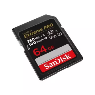SanDisk SDXC-Karte 64GB Extreme PRO (280 MB/s Klasse 10, UHS-II V60)
