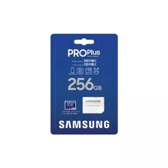 Samsung micro SDXC-Karte 256GB PRO Plus SD-Adapter Samsung micro SDXC-Karte 256GB PRO Plus SD-Adapter