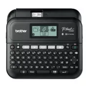 BROTHER Etikettendrucker PT-D460BTVP, 18mm Farbband, USB, Tragetasche, großes Grafikdisplay
