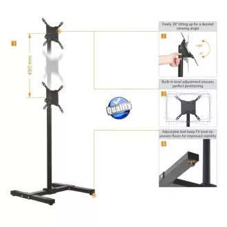 TV-Monitorständer Fiber Mounts FM11 TV-Monitorständer Fiber Mounts FM11