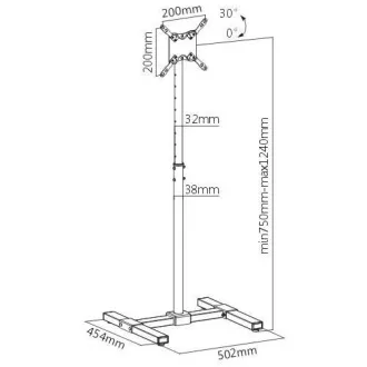 TV-Monitorständer Fiber Mounts FM11 TV-Monitorständer Fiber Mounts FM11