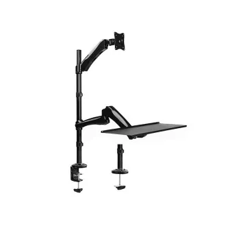 Desktop-Monitorhalterung mit Tastaturablage Fiber Mounts M68C1