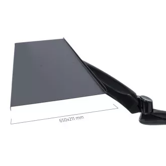 Desktop-Monitorhalterung mit Tastaturablage Fiber Mounts M68C1