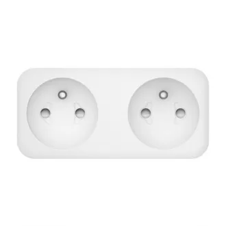 EVOLVEO Porta DUO F32, intelligente Wi-Fi-Doppelsteckdose mit Leistungsmessung