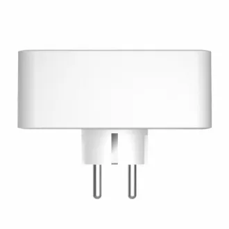 EVOLVEO Porta DUO F32, intelligente Wi-Fi-Doppelsteckdose mit Leistungsmessung