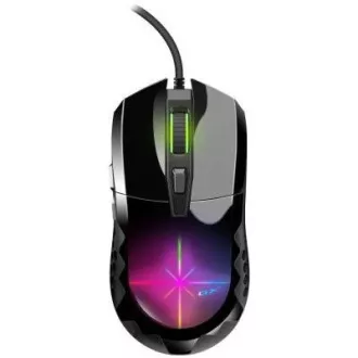 GENIUS Maus GX GAMING Scorpion M715, kabelgebunden, 3D RGB Hintergrundbeleuchtung, 800-7200 dpi, USB, 6 Tasten, schwarz