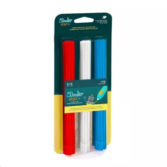 3Doodler Ersatzmine ECO-PCL für 3D-Stift Start 75 Stück - rot, blau, weiß 3Doodler Ersatzmine ECO-PCL für 3D-Stift Start 75 Stück - rot, blau, weiß