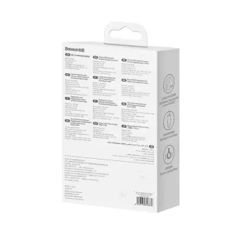 Baseus CW01 Magnethalterung mit drahtloser Aufladung (für Lüftungsgitter) 15W 25W, weiß Baseus CW01 Magnethalterung mit drahtloser Aufladung (für Lüftungsgitter) 15W 25W, weiß