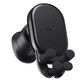 Baseus Stable Pro Autohalterung (Belüftung) mit drahtloser Aufladung 15W, schwarz