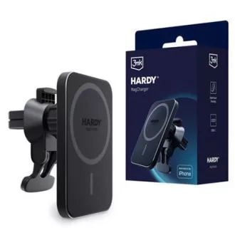 3mk HARDY MagCharger Autohalterung, 15W kabelloses Laden, MagSafe 3mk HARDY MagCharger Autohalterung, 15W kabelloses Laden, MagSafe