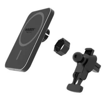 3mk HARDY MagCharger Autohalterung, 15W kabelloses Laden, MagSafe 3mk HARDY MagCharger Autohalterung, 15W kabelloses Laden, MagSafe