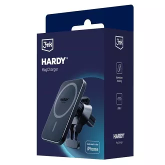 3mk HARDY MagCharger Autohalterung, 15W kabelloses Laden, MagSafe 3mk HARDY MagCharger Autohalterung, 15W kabelloses Laden, MagSafe
