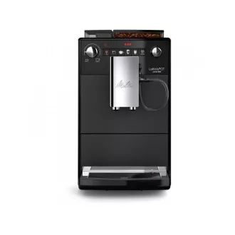 MELITTA Latticia OT Espressomaschine, 15 bar, 2 Tassen auf einmal, integriertes Mahlwerk, 5 Mahlprogramme, schwarz