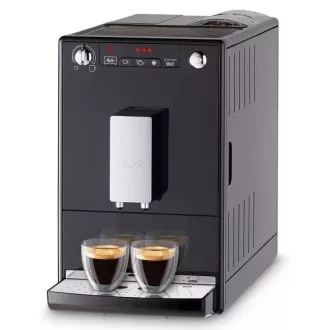 MELITTA Solo Frosted Black, Kaffeemaschine, 15 Bar, 2 Tassen auf einmal, integriertes Mahlwerk, milchfreies Rezept, schwarz MELITTA Solo Frosted Black, Kaffeemaschine, 15 Bar, 2 Tassen auf einmal, integriertes Mahlwerk, milchfreies Rezept, schwarz