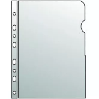 Cover A4 236x304x0,3mm "L / U" klar Euroscharnier 100St.