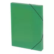 Gummidose Lines transparent grün