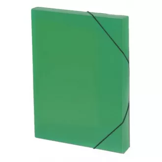 Gummidose Lines transparent grün
