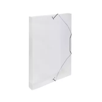 Gummischachtel Lines transparent klar