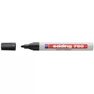 Marker Edding 750 schwarz lackiert 2-4mm Marker Edding 750 schwarz lackiert 2-4mm