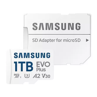 Samsung micro SDXC-Karte 1 TB EVO Plus SD-Adapter Samsung micro SDXC-Karte 1 TB EVO Plus SD-Adapter