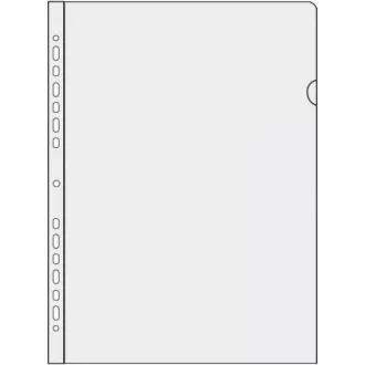 Abdeckung A4 "L / U" klarer Eurovorhang PVC 120mic 100Stk Abdeckung A4 "L / U" klarer Eurovorhang PVC 120mic 100Stk