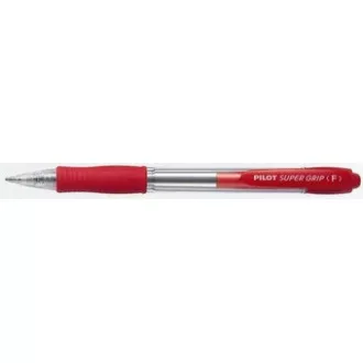 Kugelschreiber Pilot super grip 0,7mm rot / Mine 2110 Schaft klar
