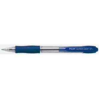 Kugelschreiber Pilot super grip 0,7mm blau / Mine 2110 Schaft klar Kugelschreiber Pilot super grip 0,7mm blau / Mine 2110 Schaft klar