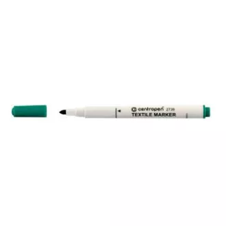 Marker Centropen 2739 für Textilien grün zylindrische Spitze 3,5 mm