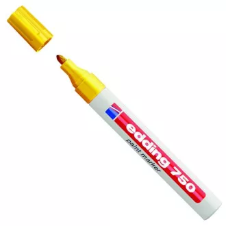 Marker Edding 750 gelb lackiert 2-4mm Marker Edding 750 gelb lackiert 2-4mm