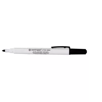 Marker Centropen 2709 für Whiteboards schwarze zylindrische Spitze 1,8 mm