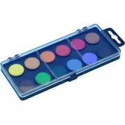 Koh-I-Noor Wasserfarben d.22,5mm 12 Farben