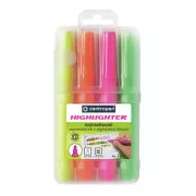 Textmarker Centropen 8552/4 4 Farben Keilspitze 1-4,6 mm