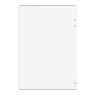 Hülle A4 "L" PVC 120mic klar 100Stk Hülle A4 "L" PVC 120mic klar 100Stk