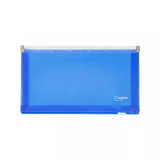 Umschlag DL PP mit Reißverschluss blau