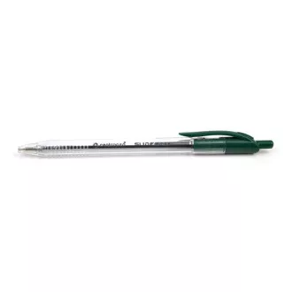 Kugelschreiber Centropen Slide ball 2225 Kunststoff 0,3mm grün Schaft klar Kugelschreiber Centropen Slide ball 2225 Kunststoff 0,3mm grün Schaft klar