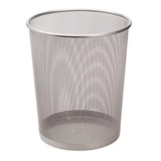 Drahtabfalleimer silber 12L Drahtabfalleimer silber 12L