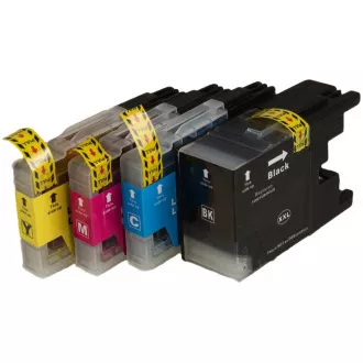 MultiPack BROTHER LC-1280-XL (LC1280XLVALBP) - Tintenpatrone TonerPartner PREMIUM, black + color (schwarz + farbe)