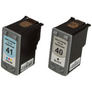 MultiPack CANON PG-40, CL-41 (0615B043) - Tintenpatrone TonerPartner PREMIUM, black + color (schwarz + farbe)