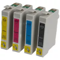 MultiPack EPSON T0715 (C13T07154010) - Tintenpatrone TonerPartner PREMIUM, black + color (schwarz + farbe)