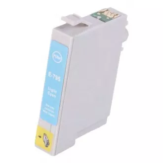 EPSON T0795 (C13T07954010) - Tintenpatrone TonerPartner PREMIUM, light cyan (helles cyan) EPSON T0795 (C13T07954010) - Tintenpatrone TonerPartner PREMIUM, light cyan (helles cyan)