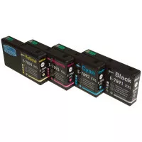 MultiPack EPSON T7891, T7892, T7893, T7894 XXL - Tintenpatrone TonerPartner PREMIUM, black + color (schwarz + farbe)