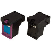 MultiPack Tintenpatrone TonerPartner PREMIUM für HP 300-XL (CC641EE, CC644EE), black + color (schwarz + farbe)