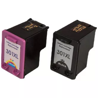 MultiPack Tintenpatrone TonerPartner PREMIUM für HP 301-XL (CH563EE, CH564EE), black + color (schwarz + farbe) MultiPack Tintenpatrone TonerPartner PREMIUM für HP 301-XL (CH563EE, CH564EE), black + color (schwarz + farbe)