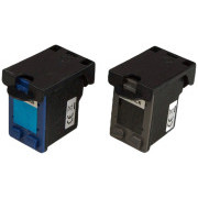 MultiPack Tintenpatrone TonerPartner PREMIUM für HP 56, 57 (SA342AE), black + color (schwarz + farbe)