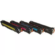 MultiPack Toner TonerPartner PREMIUM für HP CE320-3A (CE320A, CE321A, CE322A, CE323A), black + color (schwarz + farbe)